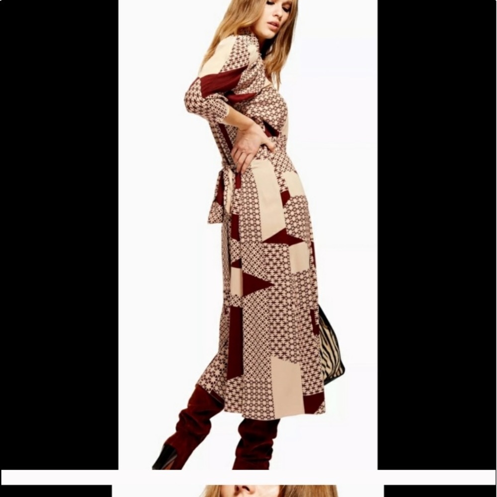 Maxi Patchwork Dress size 2